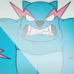 Mysterious Origins of Mr Beast Cartoon Animation featuring blue-furred YouTube hero
