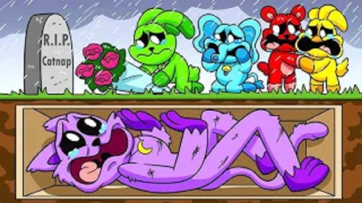 Revenge of Mrs. Catnap Poppy Playtime Chapter 3 Animation scene